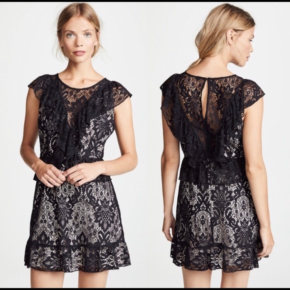 BB Dakota Dresses & Skirts - 🌸🌼🌺 BB Dakota Lace Ruffle Dress 🌸🌼🌺